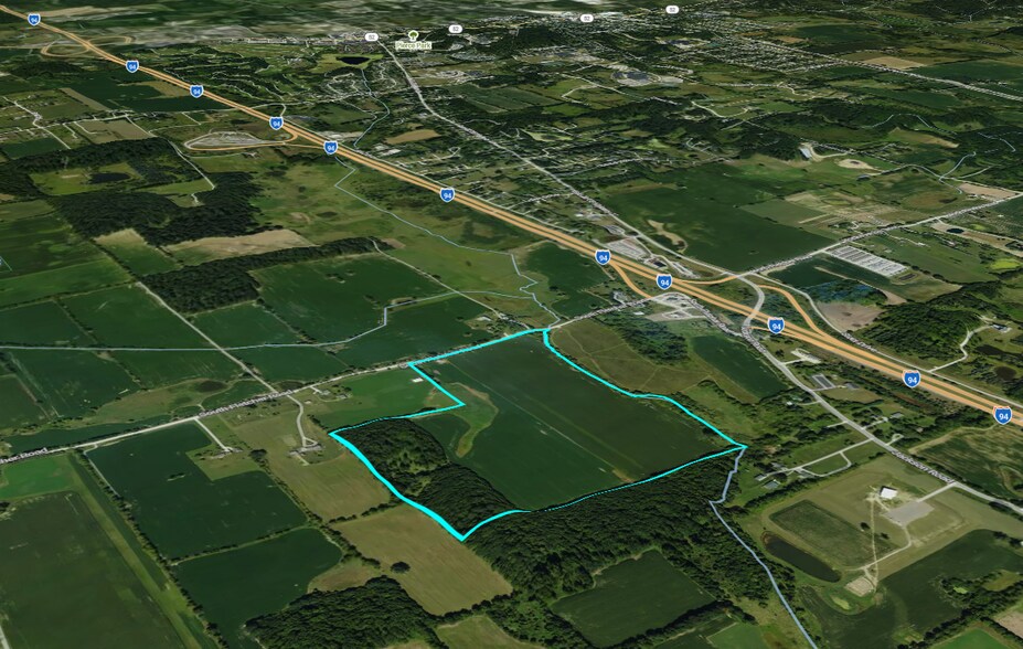 0 S Fletcher Rd, Chelsea, MI à vendre - Aérien - Image 2 de 4