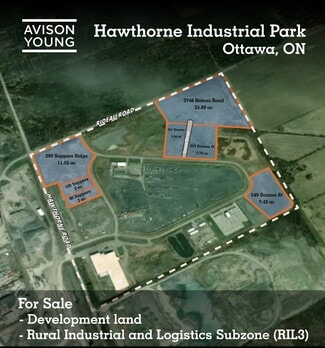 Plus de détails pour Hawthorne Industrial Park – Terrain à vendre, Ottawa, ON