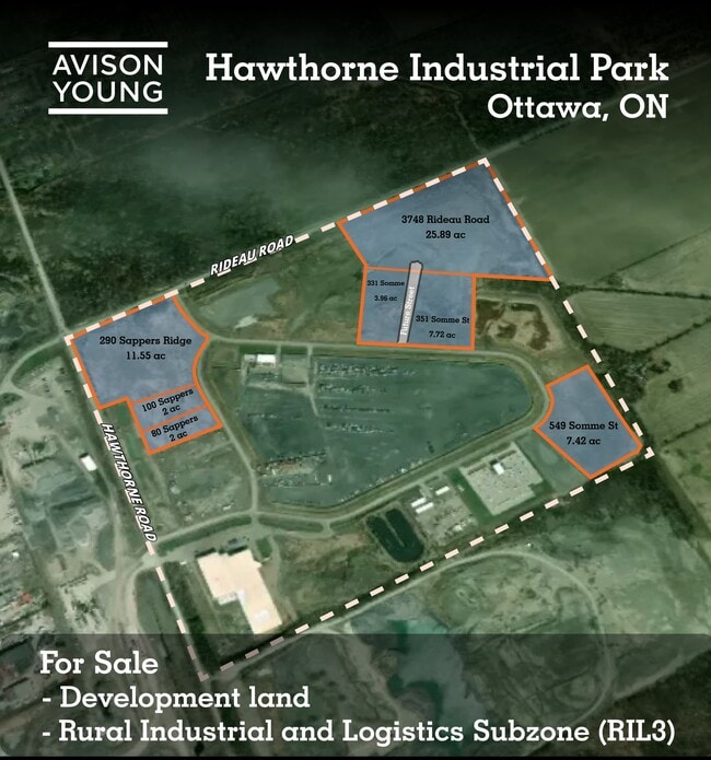More details for Hawthorne Industrial Park – Land for Sale, Ottawa, ON