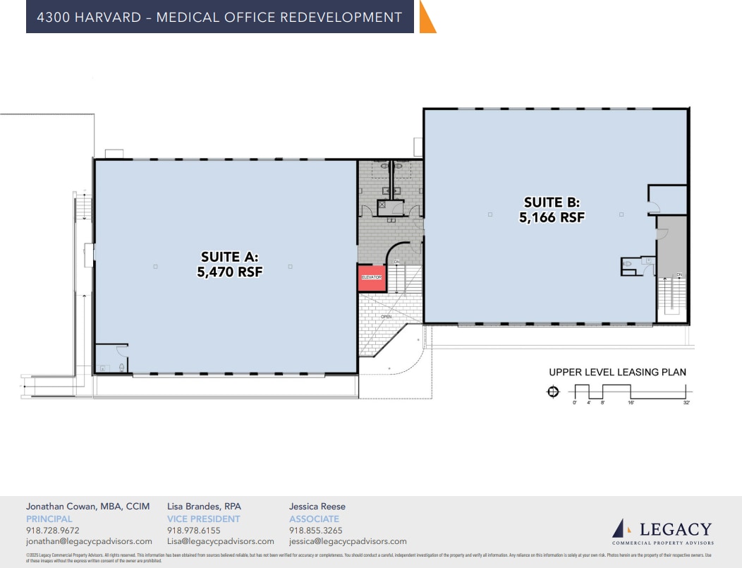 4300 S Harvard Ave, Tulsa, OK for lease Floor Plan- Image 1 of 1