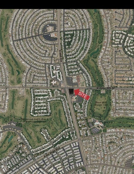 9885 W Union Hills Dr, Sun City, AZ à vendre - Aérien - Image 3 de 5