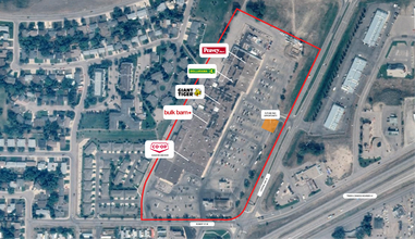 1150 Central Ave N, Swift Current, SK - AÉRIEN  Vue de la carte