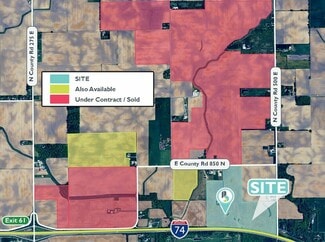 Plus de détails pour 4623 E County Road 850 N, Pittsboro, IN - Terrain à vendre