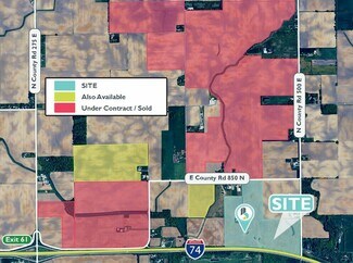 Plus de détails pour 4623 E County Road 850 N, Pittsboro, IN - Terrain à vendre