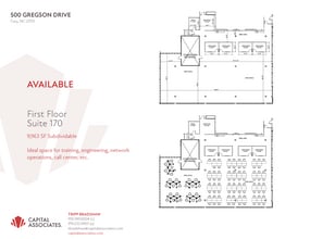 500 Gregson Dr, Cary, NC for lease Floor Plan- Image 1 of 1