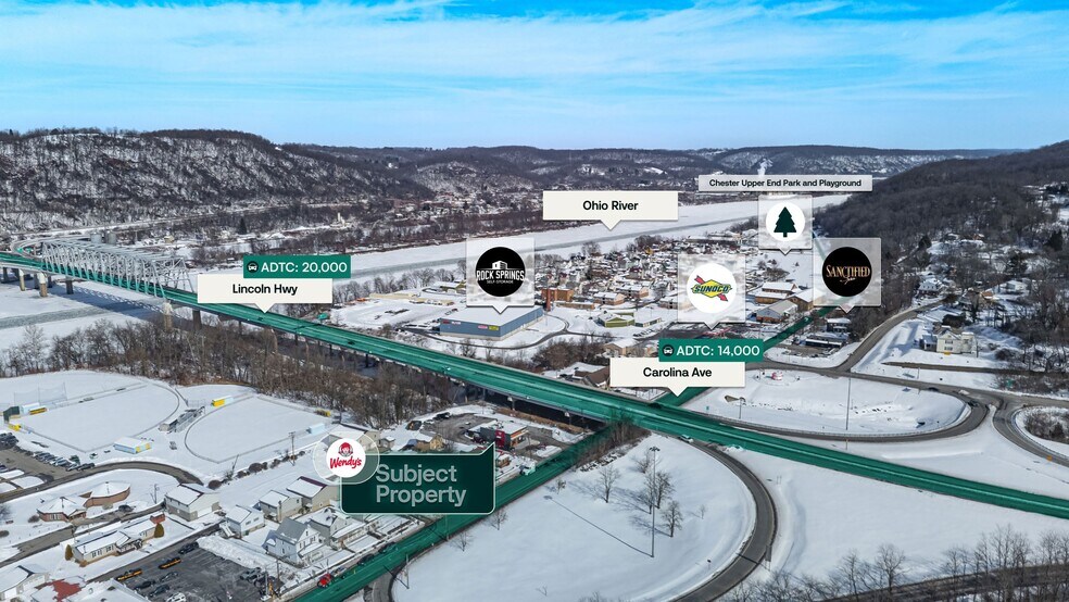 649 Carolina Ave, Chester, WV à vendre - Photo du bâtiment - Image 3 de 3