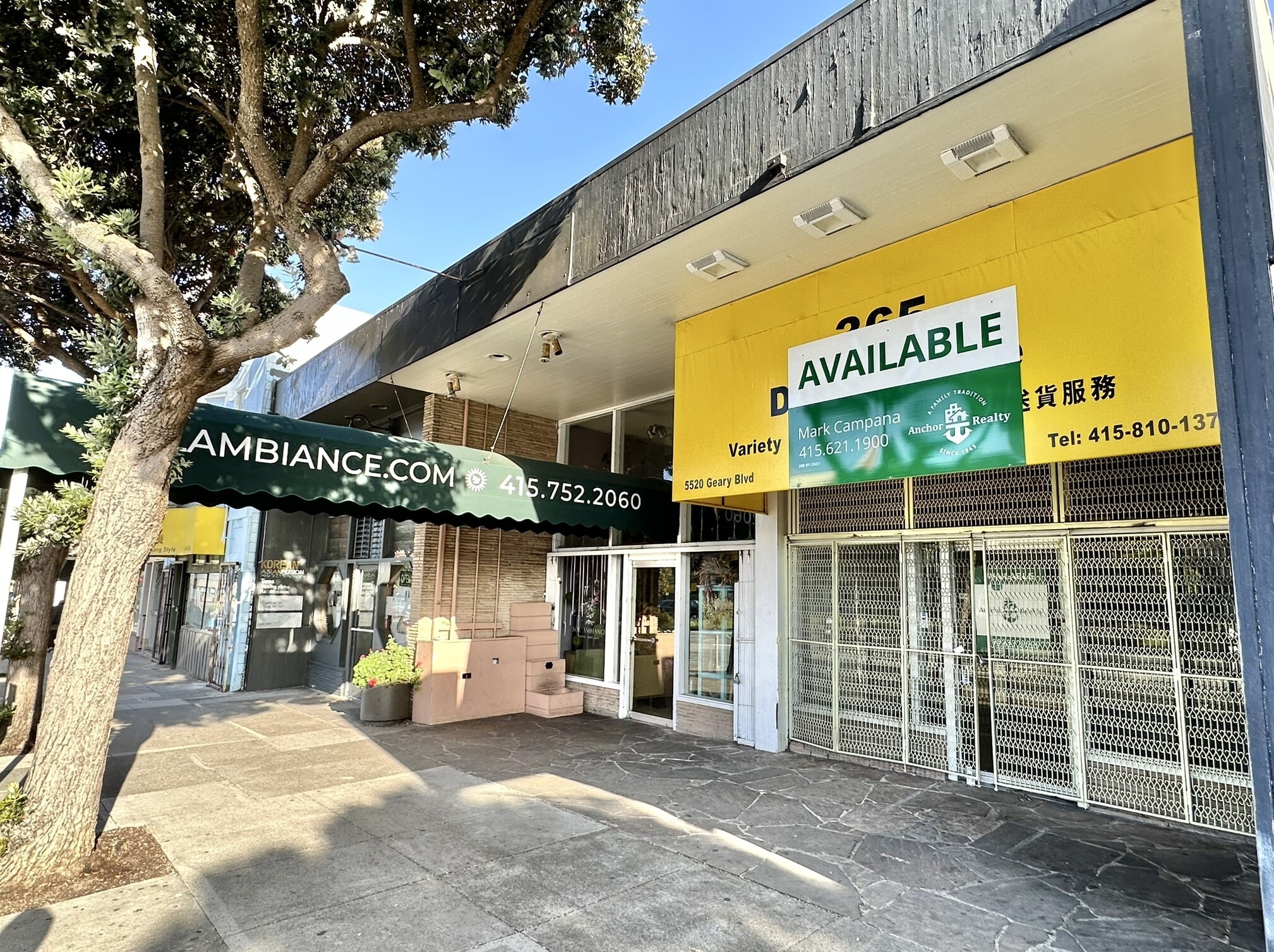 5520-5526 Geary Blvd, San Francisco, CA for lease Primary Photo- Image 1 of 8
