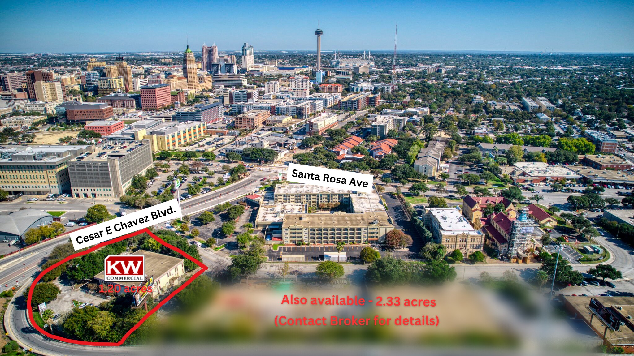 406 W Cesar E Chavez Blvd, San Antonio, TX à vendre Photo du bâtiment- Image 1 de 5