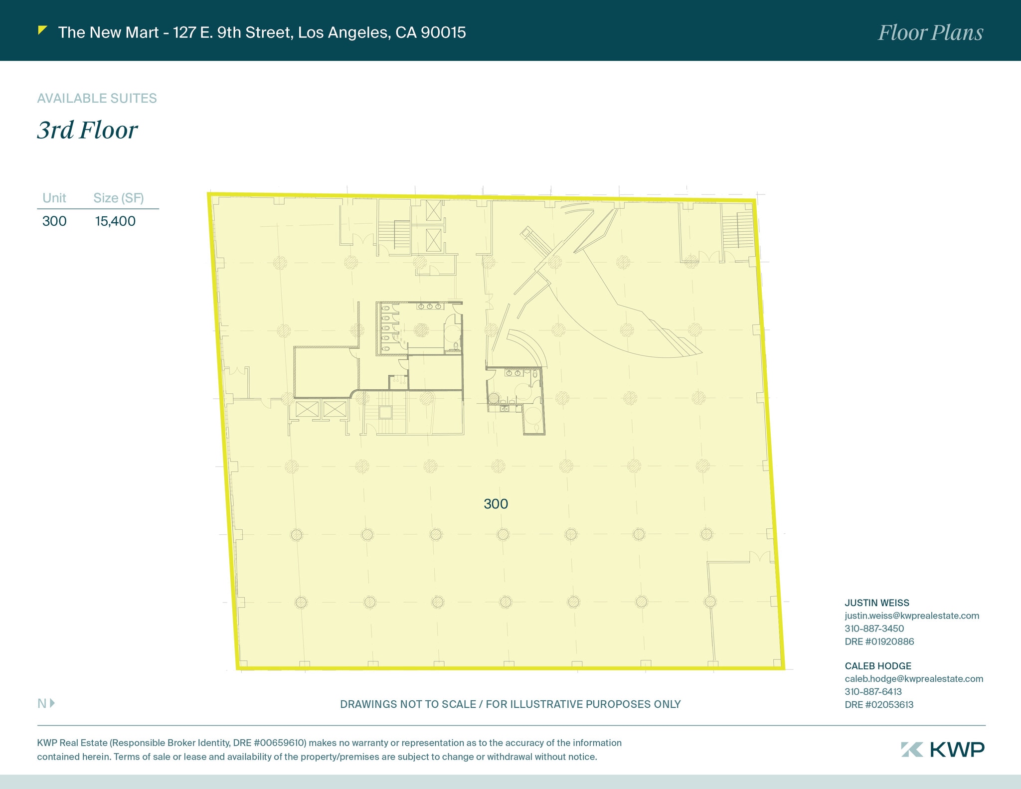 127 E 9th St, Los Angeles, CA for lease Floor Plan- Image 1 of 20
