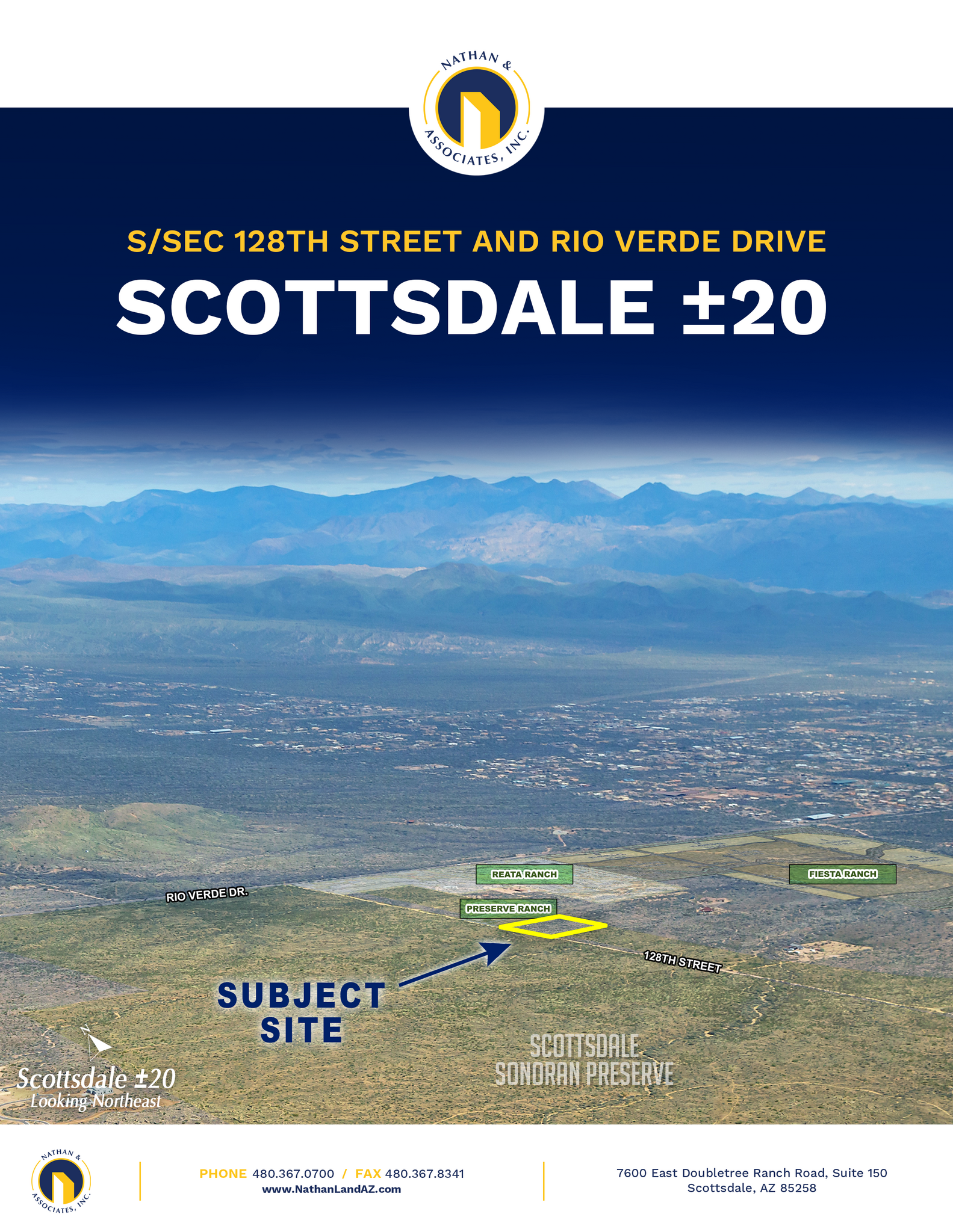 North 128th Street & Rio Verde Drive, Scottsdale, AZ à vendre Photo du bâtiment- Image 1 de 3