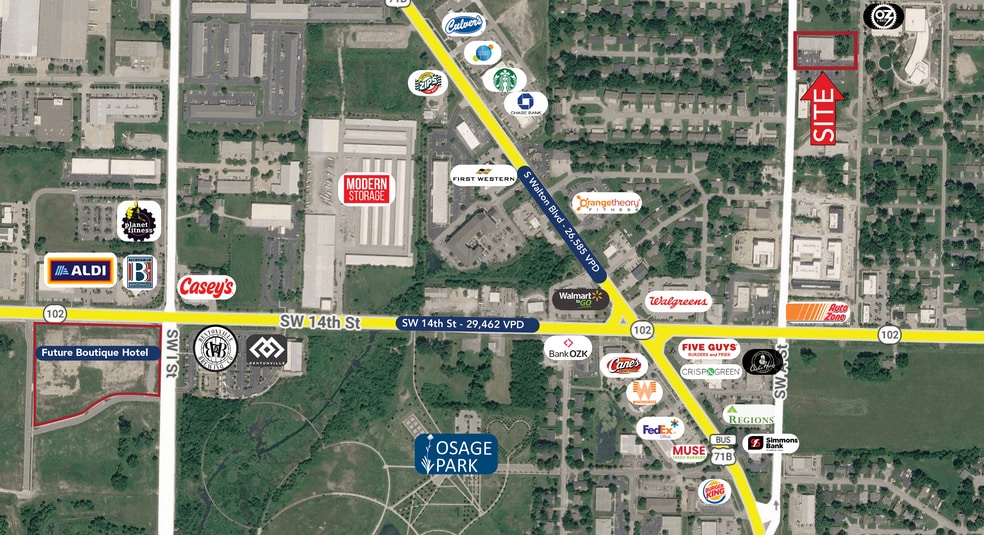 1007 SW A St, Bentonville, AR for lease - Building Photo - Image 3 of 4