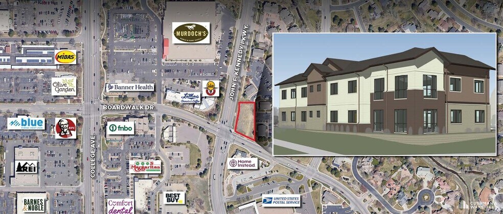 300 Boardwalk Dr, Fort Collins, CO à vendre - Aérien - Image 1 de 1