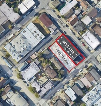 Plus de détails pour 1041 7th Ave, Oakland, CA - Terrain à vendre