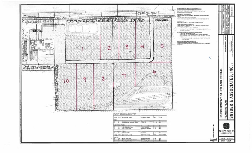 801 23rd St SW, Bondurant, IA for lease - Site Plan - Image 2 of 2