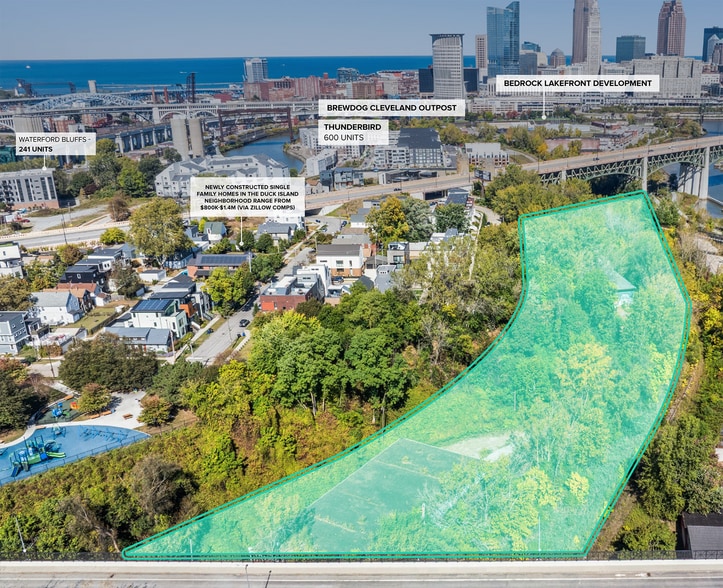 2041 W 17th St, Cleveland, OH for sale - Aerial - Image 3 of 8