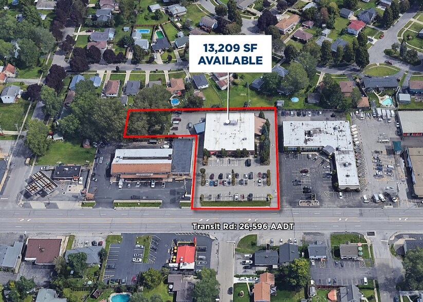 6221 Transit Rd, Depew, NY à vendre - Photo du bâtiment - Image 1 de 10