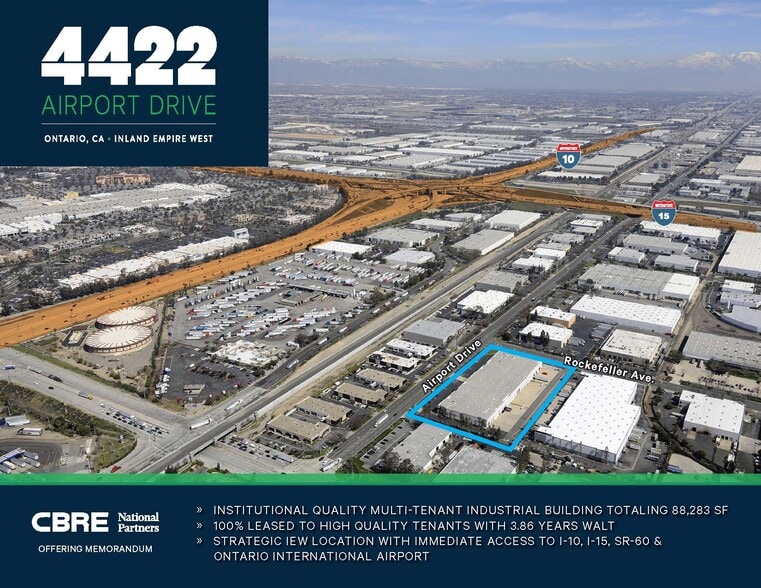 4422 E Airport Dr, Ontario, CA for lease - Building Photo - Image 2 of 8