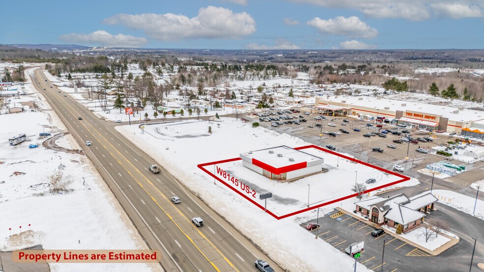 8145 W US Hwy 2, Iron Mountain, MI à vendre - Photo du bâtiment - Image 3 de 21