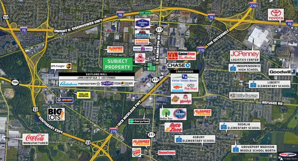 2561-2599 S Hamilton Rd, Columbus, OH for lease - Building Photo - Image 2 of 6
