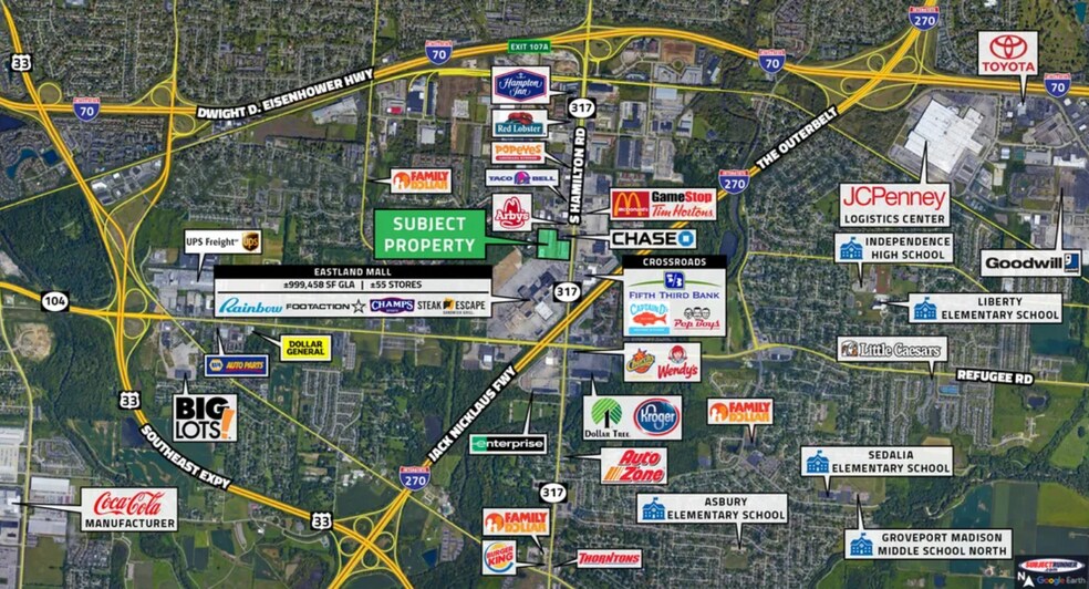 2561-2599 S Hamilton Rd, Columbus, OH à louer - Photo du bâtiment - Image 2 de 6