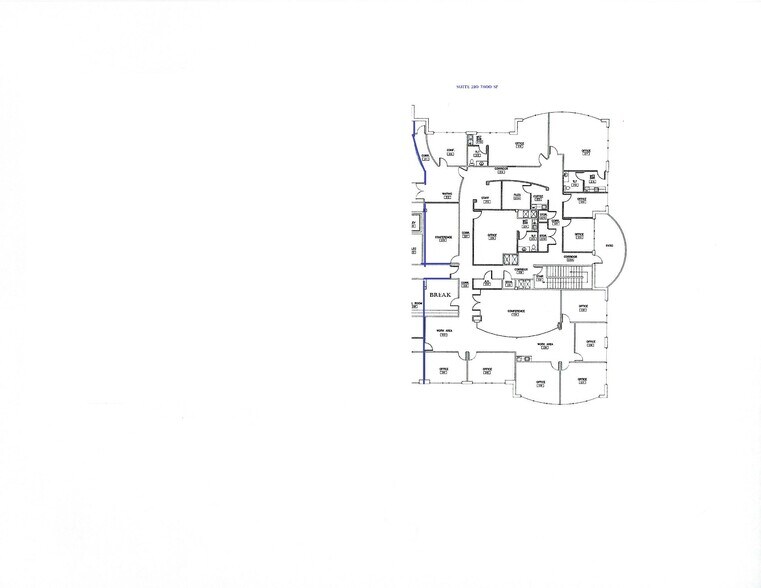 13900 N Portland Ave, Oklahoma City, OK à louer - Plan d’étage - Image 3 de 7