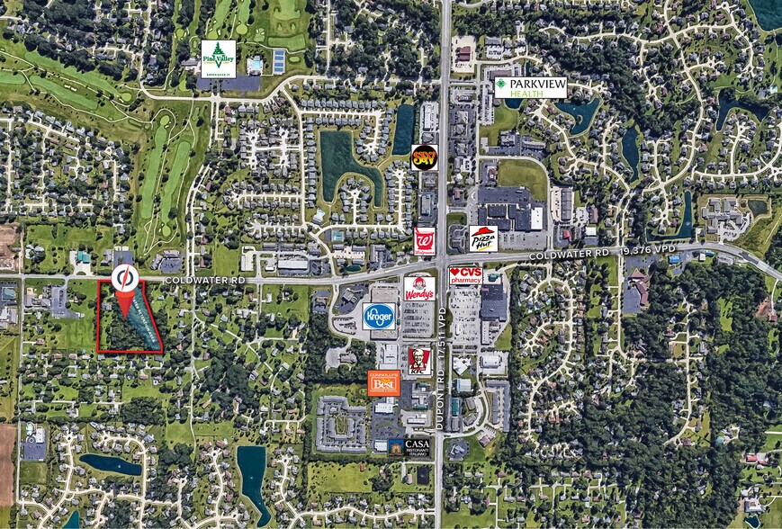 11231-11305 Coldwater Road Rd, Fort Wayne, IN à vendre - Photo du bâtiment - Image 3 de 5