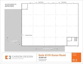 6101-6119 Guion Rd, Indianapolis, IN for lease Site Plan- Image 1 of 1