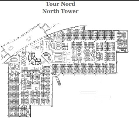 2351 Boul Alfred-Nobel, Montréal, QC à louer Plan d’étage- Image 1 de 1