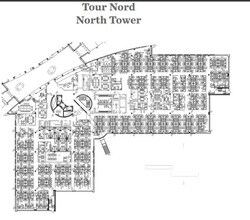 2351 Boul Alfred-Nobel, Montréal, QC à louer Plan d’étage- Image 1 de 1