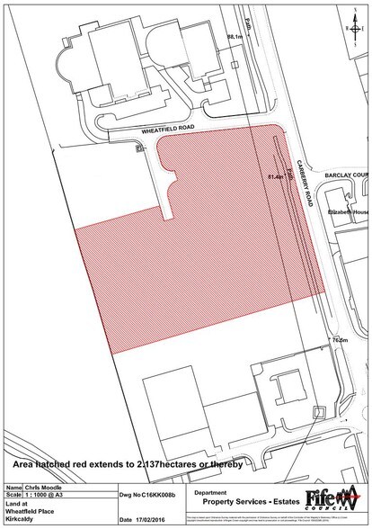Wheatfield Rd, Kirkcaldy à vendre - Plan de site - Image 2 de 2