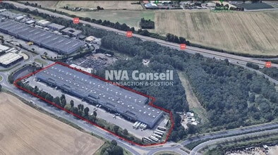 22 Avenue Paul Langevin, Herblay-sur-Seine, VDO - Aerial map view
