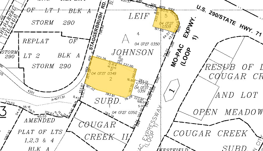 5300 S Mopac Expy, Austin, TX à louer - Plan cadastral - Image 3 de 9
