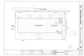 3311-3443 E Central Ave, Fresno, CA à louer Plan de site- Image 1 de 1