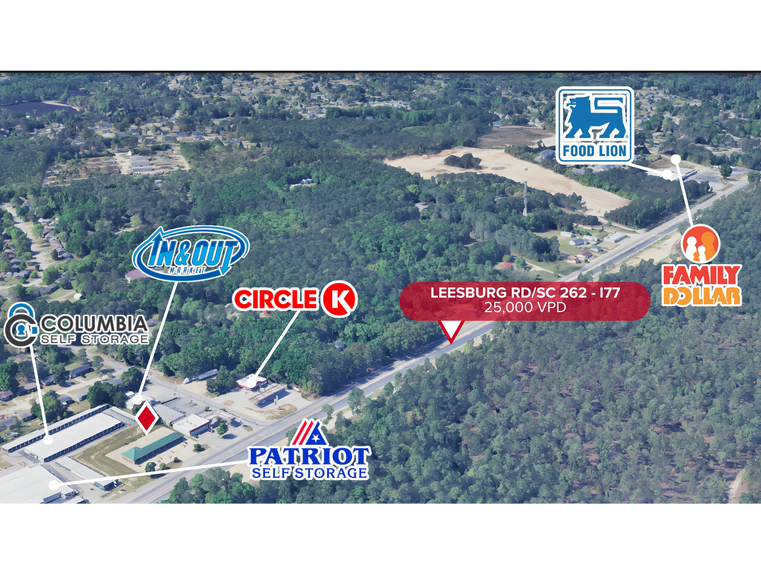 3510 Leesburg Rd, Columbia, SC à vendre - Photo du bâtiment - Image 2 de 6