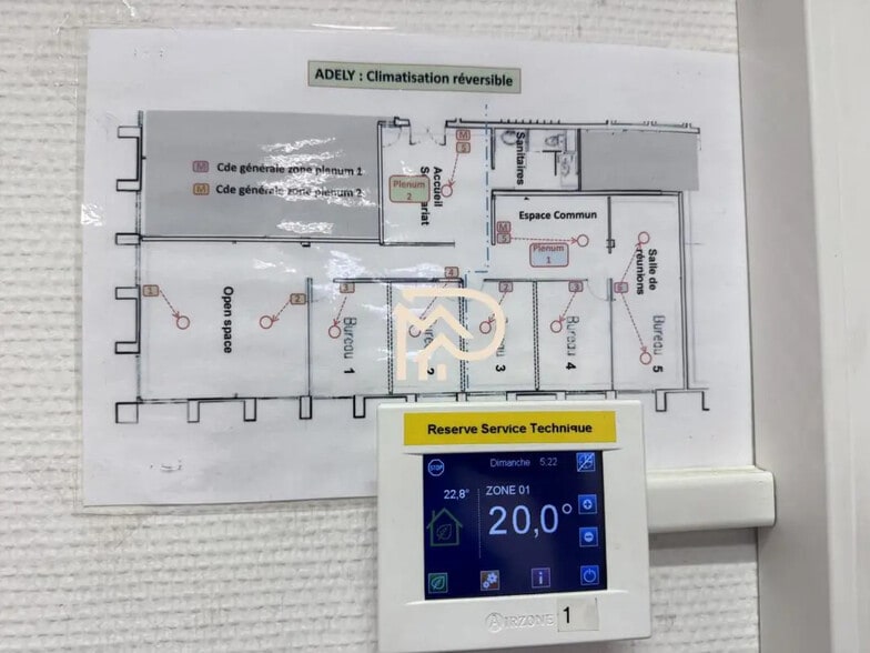 Office in Aix-en-Provence for lease - Floor Plan - Image 3 of 4