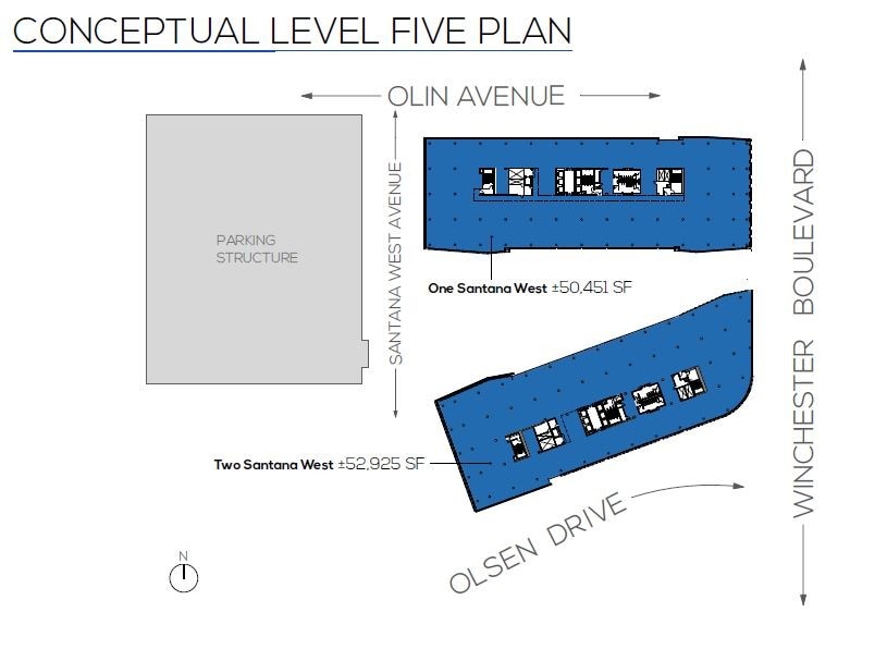 3161 Olsen Dr, San Jose, CA à louer Plan d’étage- Image 1 de 1