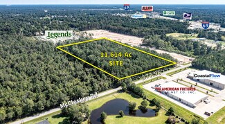 Plus de détails pour 11.614 AC 00 McCleskey Rd, New Caney, TX - Terrain à vendre