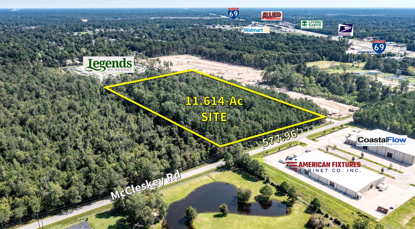 11.614 AC 00 McCleskey Rd, New Caney, TX à vendre Photo principale- Image 1 de 13