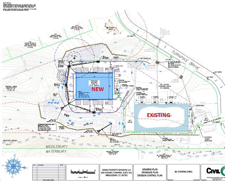 80 Turnpike Dr, Middlebury, CT à louer - Plan de site - Image 2 de 2