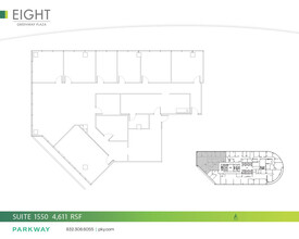 8 Greenway Plz, Houston, TX à louer Plan d  tage- Image 1 de 1