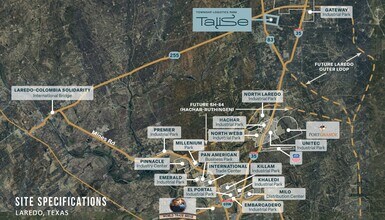 US-83, Laredo, TX - AERIAL  map view