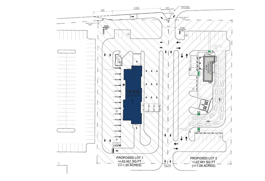 30 W Phillip Rd, Vernon Hills, IL à louer - Plan de site - Image 1 de 4