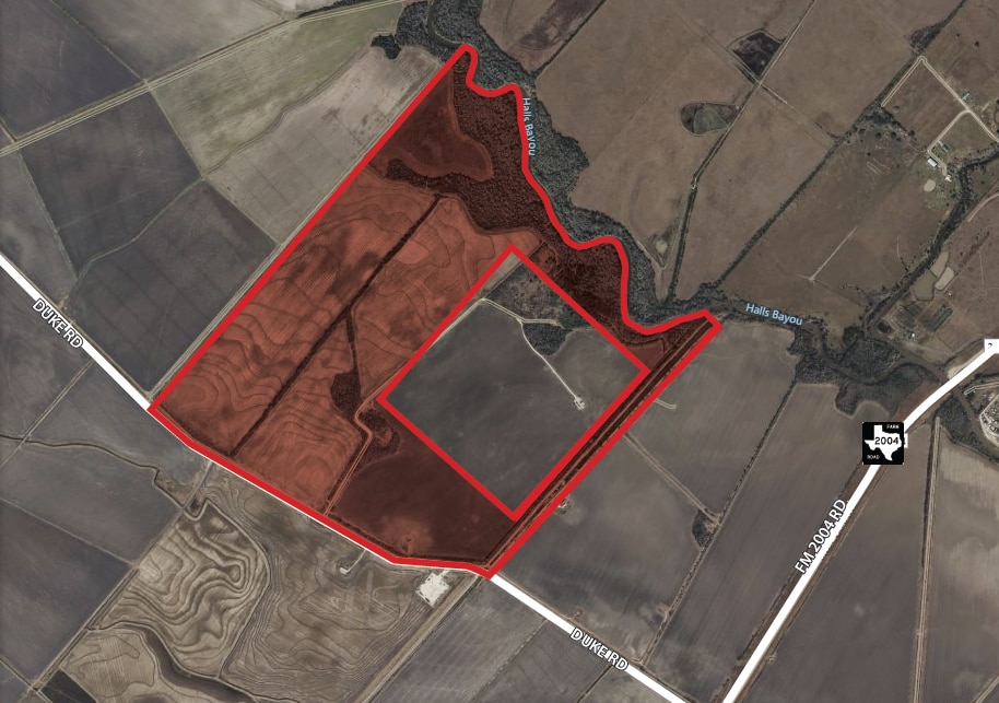 Duke near FM 2004 Rd, Alvin, TX for sale Aerial- Image 1 of 2