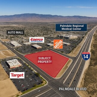 Plus de détails pour 38900 10th Street W St, Palmdale, CA - Terrain à vendre