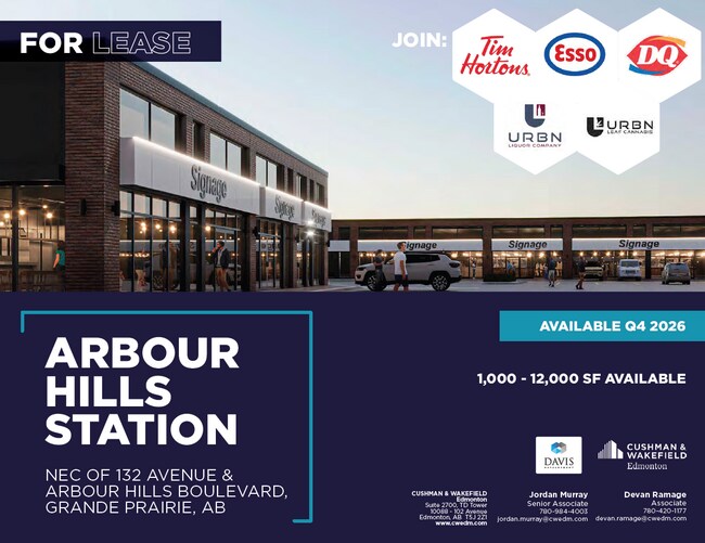 More details for Arbour Hills Arbour Hills Blvd & 132 Blvd, Grande Prairie, AB - Retail for Lease