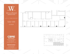 425 N Martingale Rd, Schaumburg, IL for lease Floor Plan- Image 2 of 2