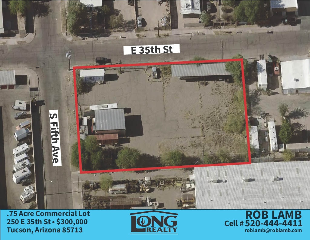250 E 35th St, Tucson, AZ for sale Aerial- Image 1 of 5