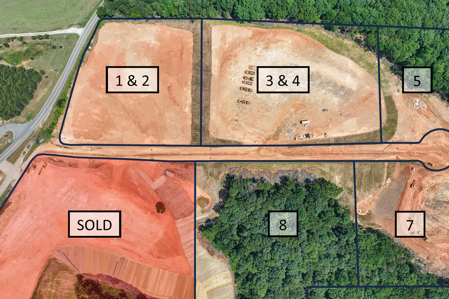 283 Red Oaks Flats Loop, Dahlonega, GA for sale - Aerial - Image 3 of 5