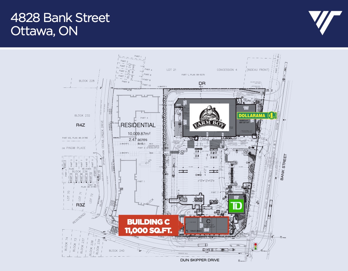 4828 Bank St, Gloucester, ON for lease Site Plan- Image 1 of 1