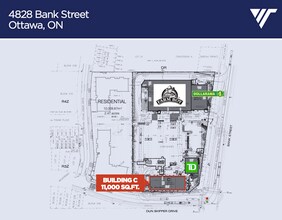 4828 Bank St, Gloucester, ON for lease Site Plan- Image 1 of 1